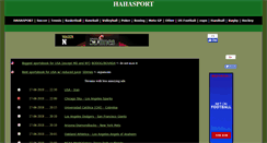 Desktop Screenshot of hahasports.net